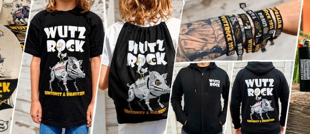 Merchandise 2026 - Dein Stück Wutzrock für zu Hause